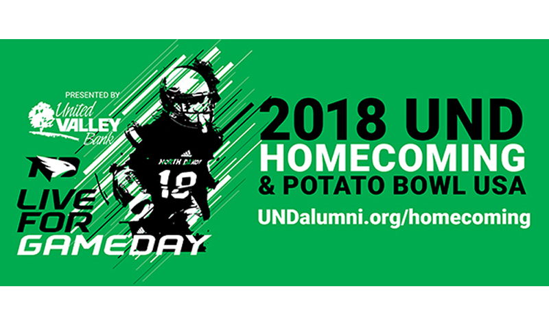 UND Homecoming 2018 events at the SMHS in September