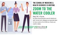 “Zoom to the Water Cooler” with SMHS on Aug. 14