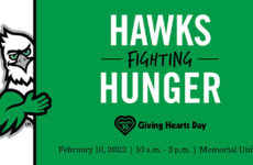 Hawks Fighting Hunger on feb. 10