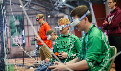 UND’s inaugural hosting of drone championship draws racing mainstays, fresh faces and rave reviews
