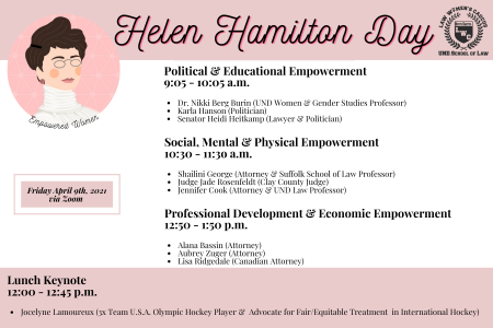 Helen Hamilton Day Registration Now Open