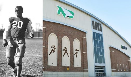 MEDIA REMINDER: UND to dedicate Athletics Center in honor of Fritz Pollard Jr., Olympian and UND Hall of Famer TODAY, Sept. 17