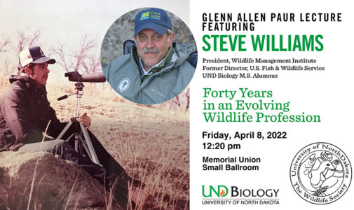 Former director of U.S. Fish & Wildlife Service will give Glenn Allen Paur Lecture on April 8
