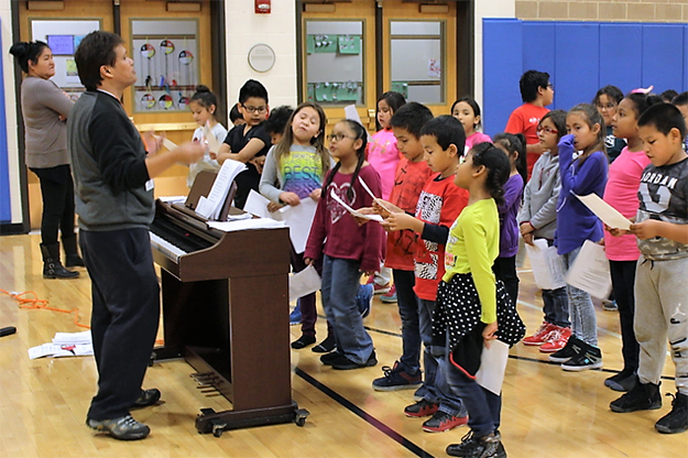 Standing Rock Elementary Choir