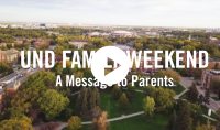 A message to parents from UND students