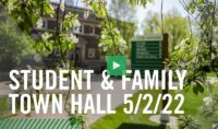 VIDEO: Student & Family Town Hall