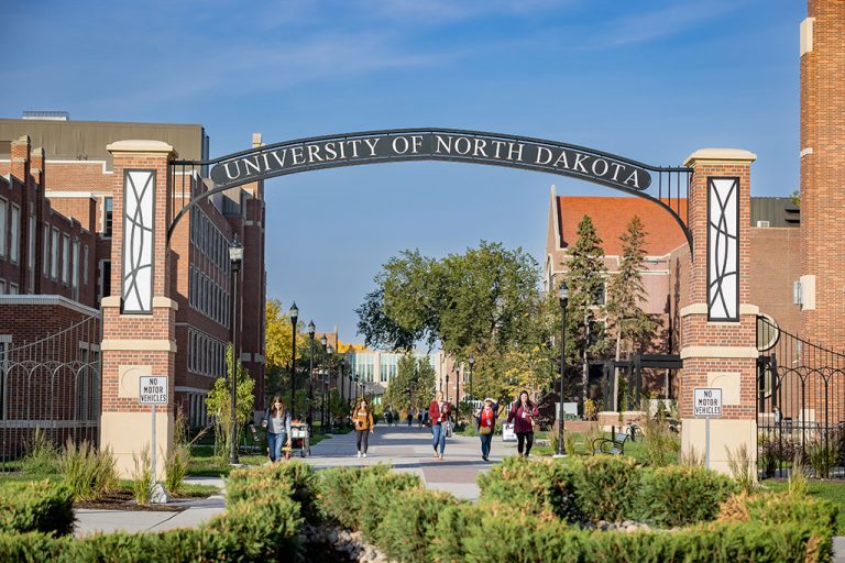 University of North Dakota campus exterior
