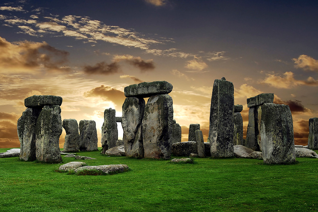 stock image of Stonehenge