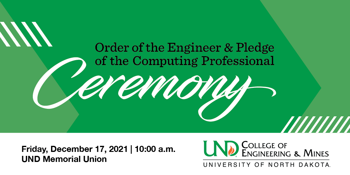 Order of the Engineer & Pledge of the Comuting Professional Ceremony