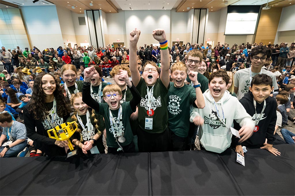 The 2025 LEGO champs of North Dakota - College of Engineering & Mines