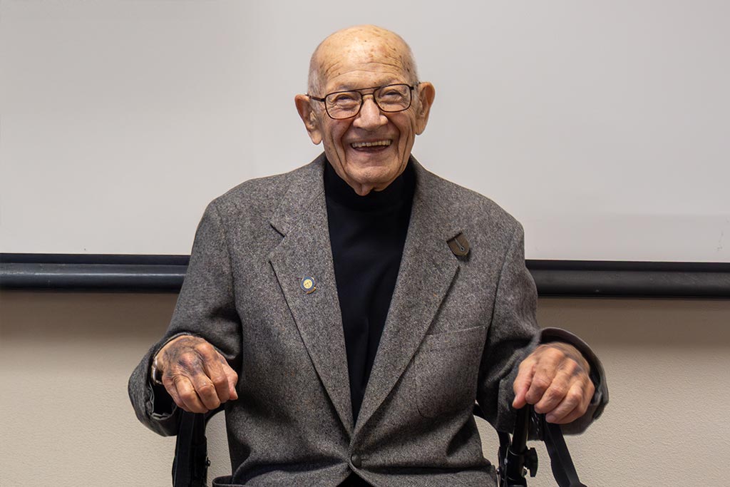 Ron Apanian smiles brightly