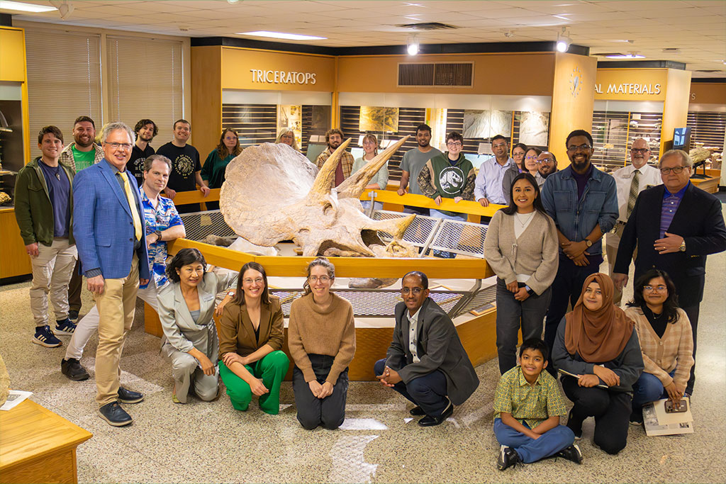 A 'blink of an eye' in geologic time: UND marks Leonard Hall's