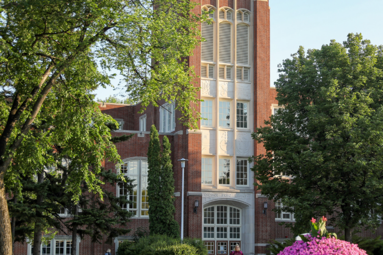 front of CFL in summer