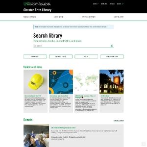 new homepage