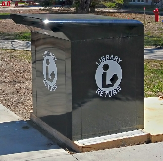 Library book drop