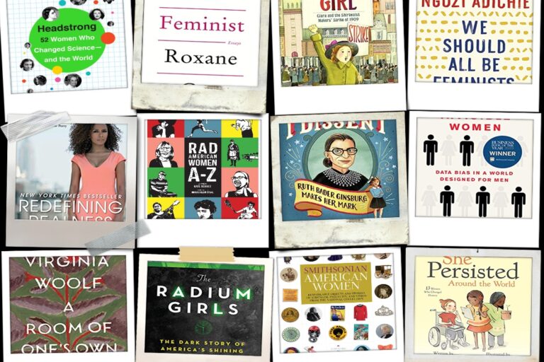 collage of book covers featured in this blog