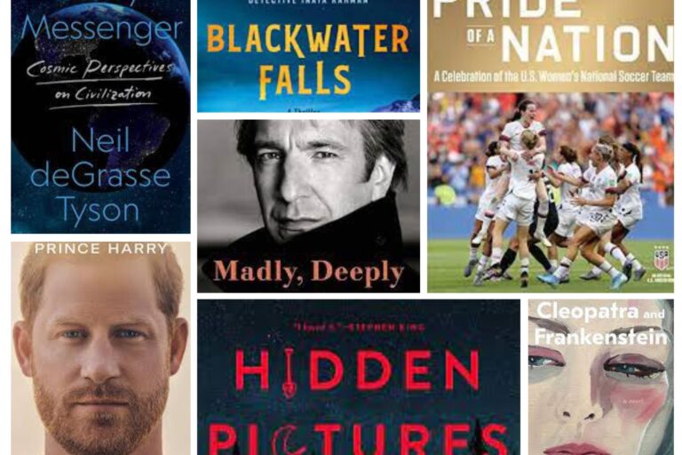 Book covers for Spring Into a Good Book Blog Post