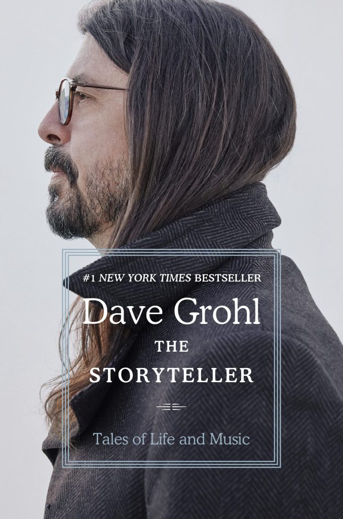 link to Chester Fritz library catalog record of "The Storyteller: Tales of Life and Music" by Dave Grohl