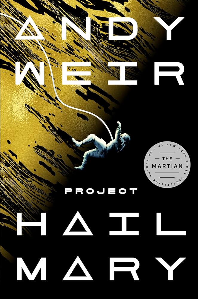 Link to the library catalog of "Project Hail Mary" by Andy Weir 