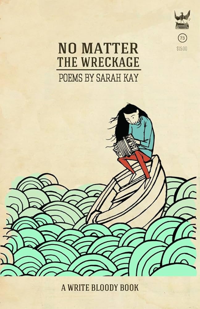 Link to the Chester Fritz library catalog record of "No Matter the Wreckage" by Sarah Kay