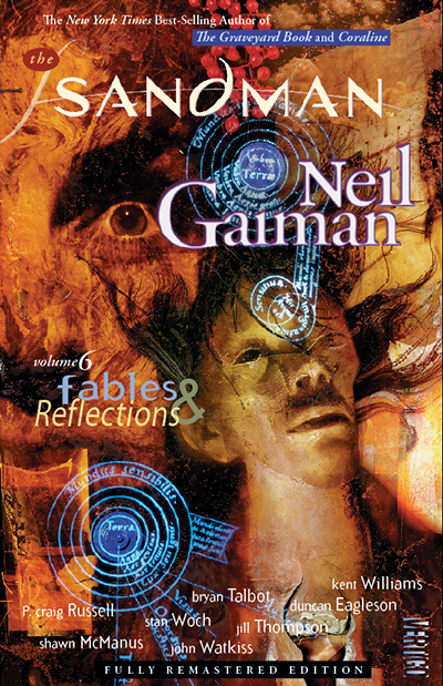 Link to the Chester Fritz library catalog record of "The Sandman" by Neil Gaiman
