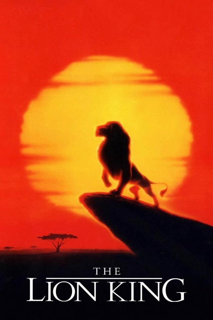 Movie poster for The Lion King