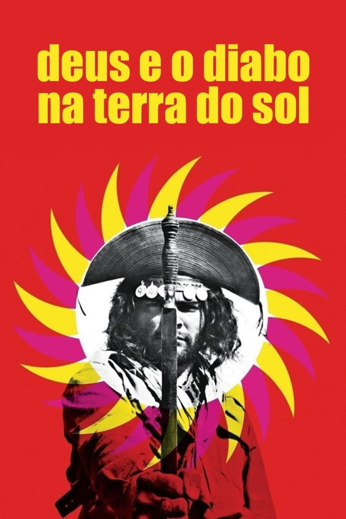 Movie poster for Deus e o Diabo na Terra do Sol
