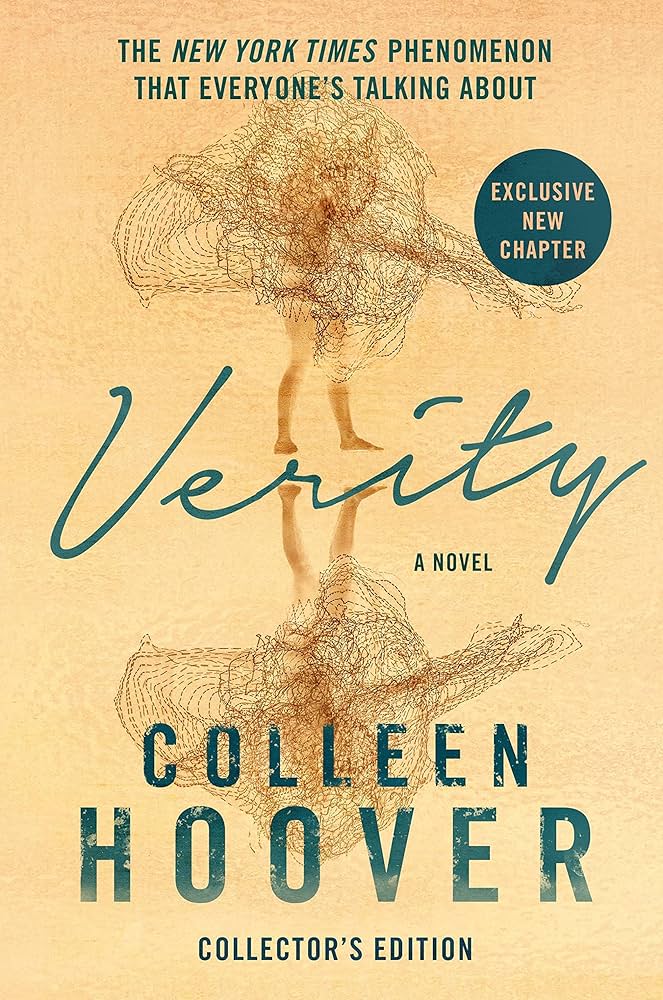 link to the Chester Fritz Library catalog record for Verity by Colleen Hoover