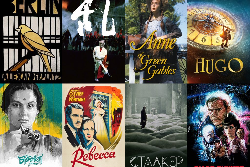 Collage of movie posters featured in the blog post