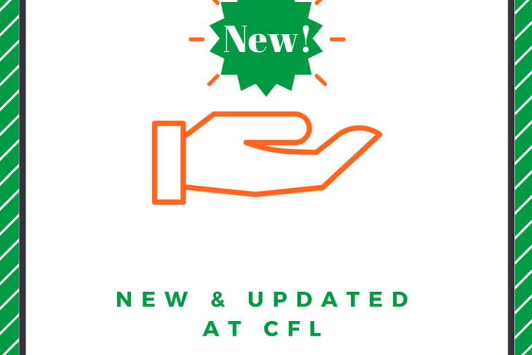 New and updated at CFL