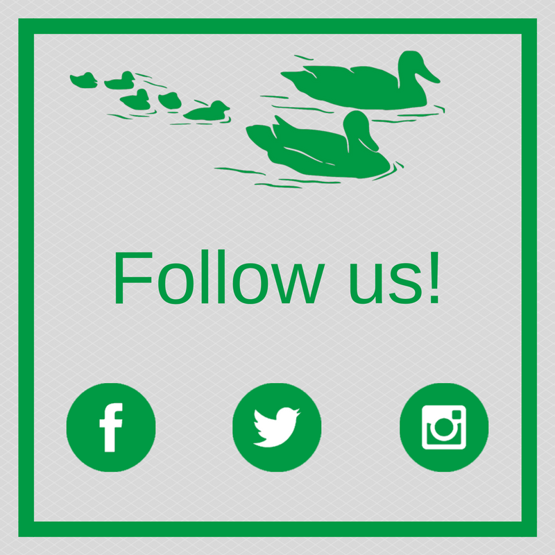 Follow us on facebook, twitter, and instagram!