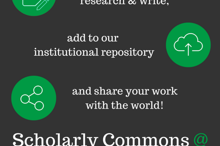 Deposit your research in UND's Scholarly Commons institutional repository