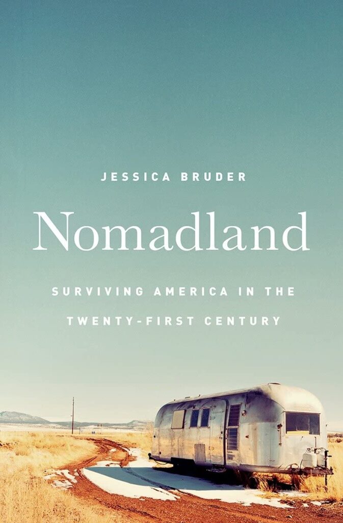 cover of Nomadland by Jessica Bruder