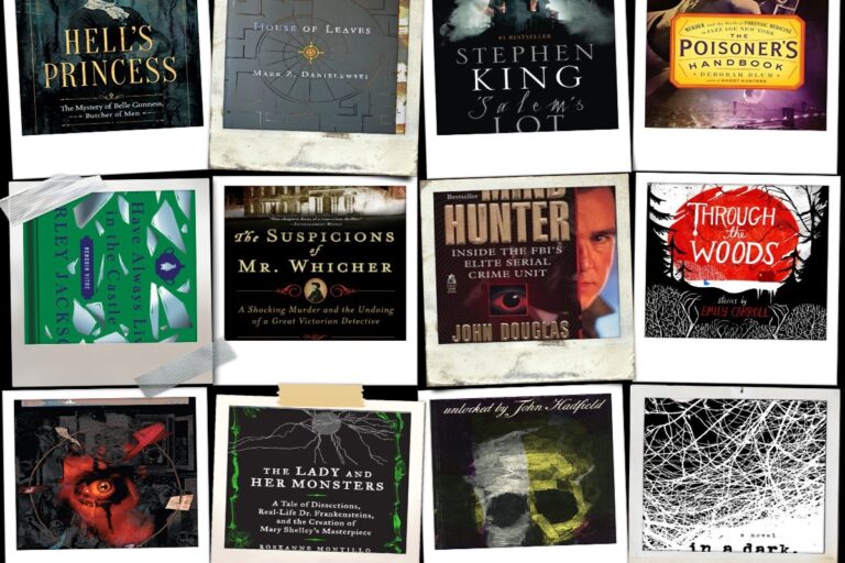 collage of 12 book covers