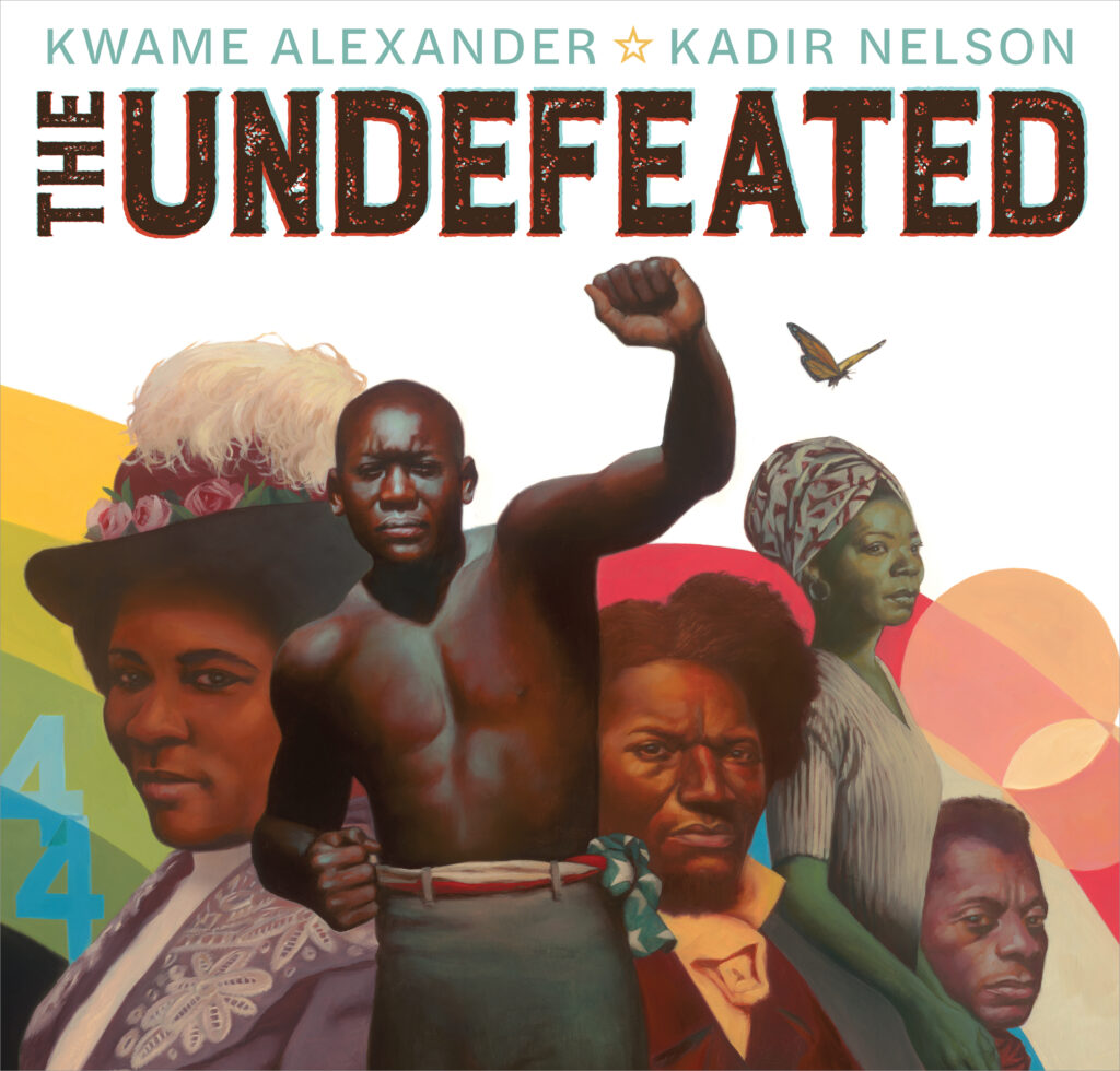 Link to the Chester Fritz Library catalog record for The Undefeated by Kwame Alexander