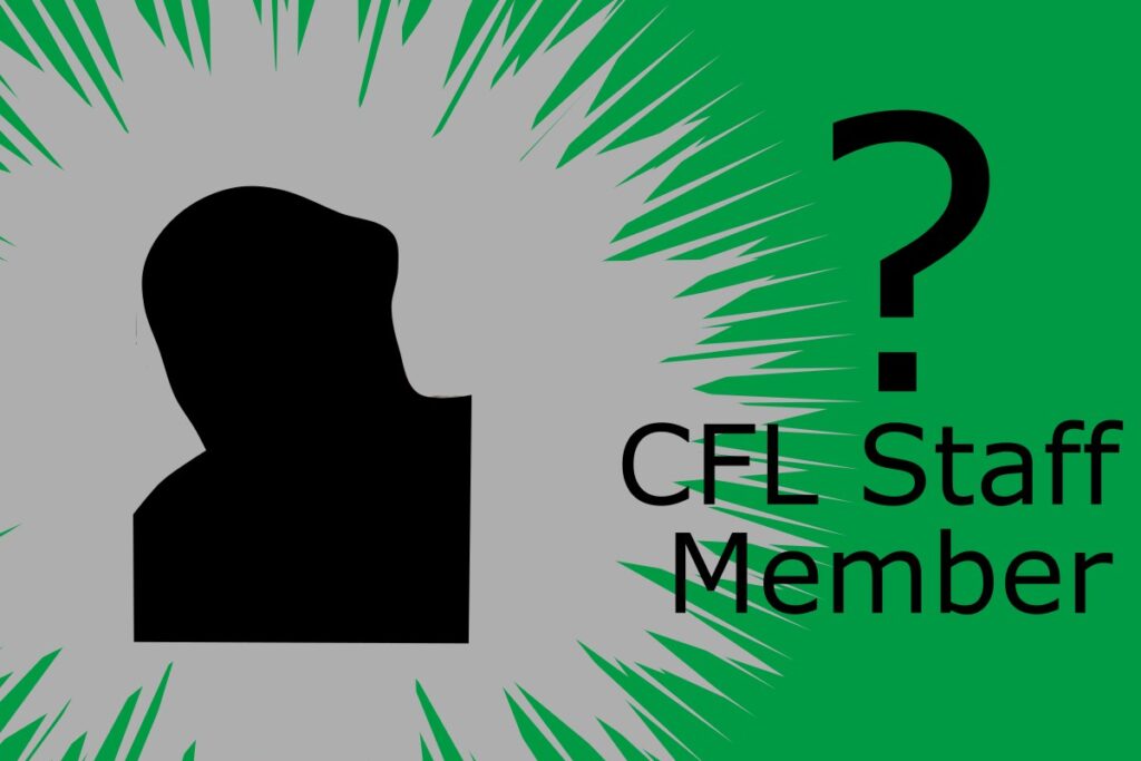Who's that CFL Staff Member?