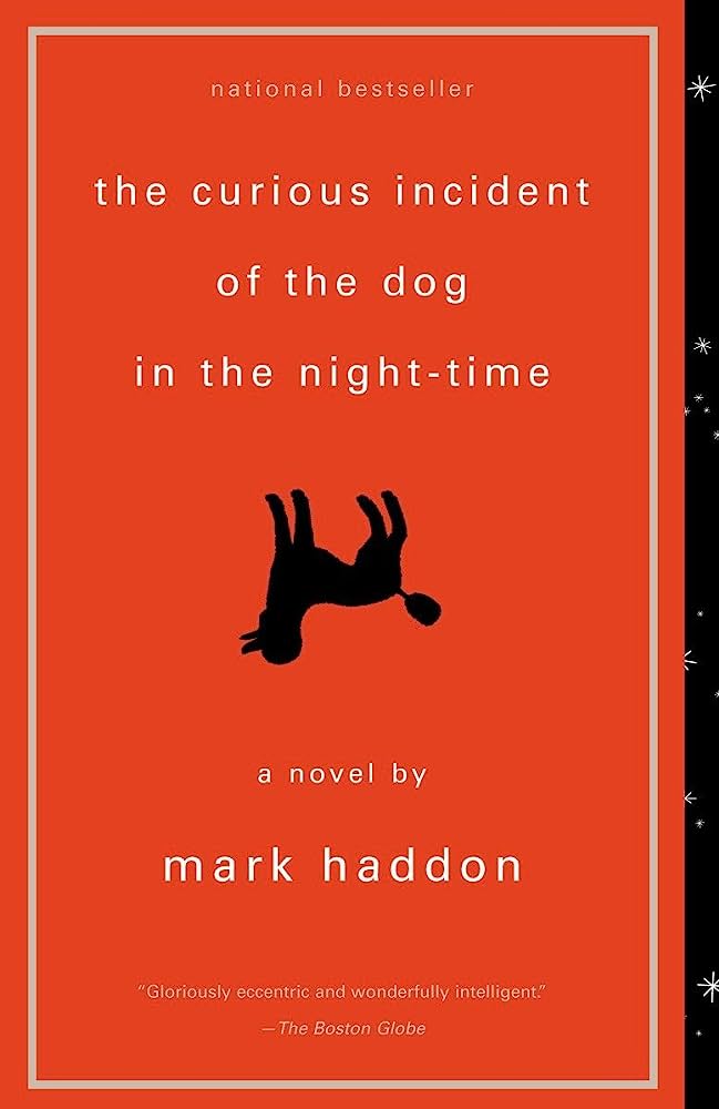 Link to the Chester Fritz Library catalog record for The Curious Incident of the Dog in the Night-Time by Mark Haddon