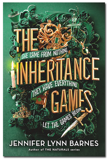 Link to the Chester Fritz Library catalog record for The Inheritance Games by Jennifer Lynn Barnes
