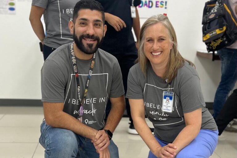Jackie Gibbons and Felipe Sanchez