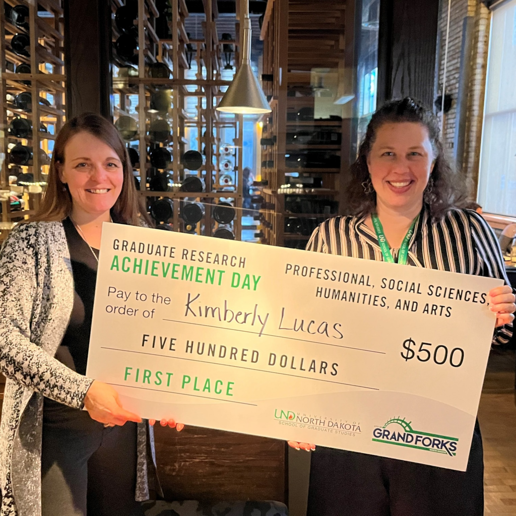 Dr. Desiree Tande and Kimberly Lucas