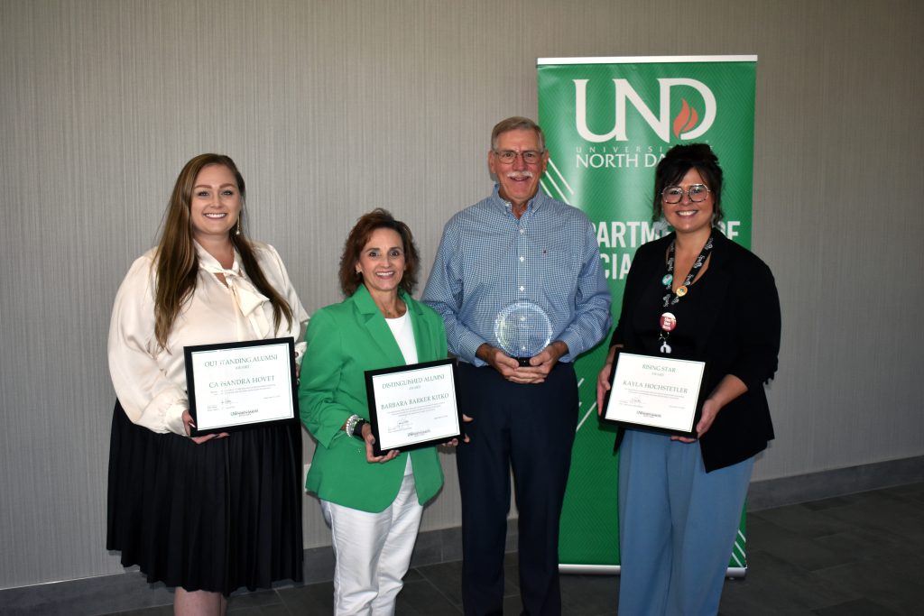 Social Work award recipients