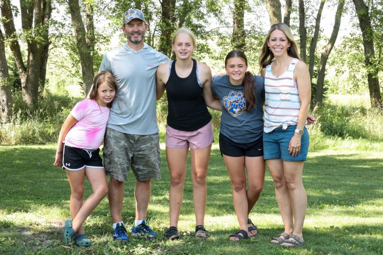 Elizabeth Jahn and family