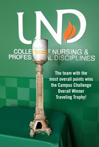 The team with the most overall points wins the coveted traveling trophy!