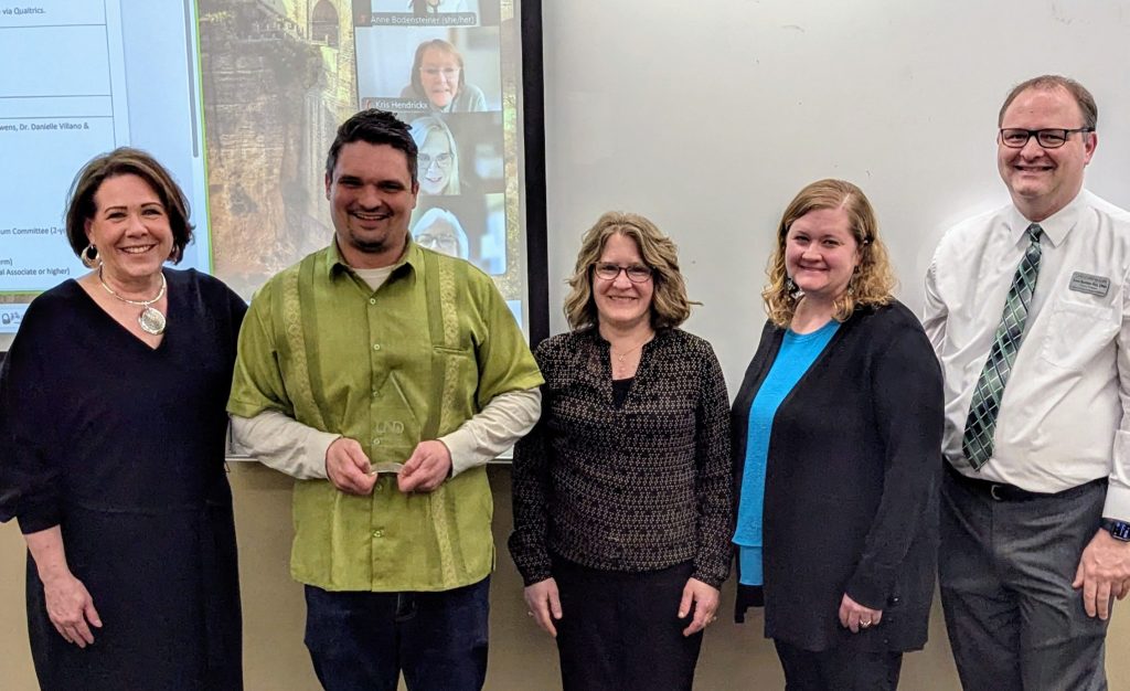 Award recipients and nominating committee.