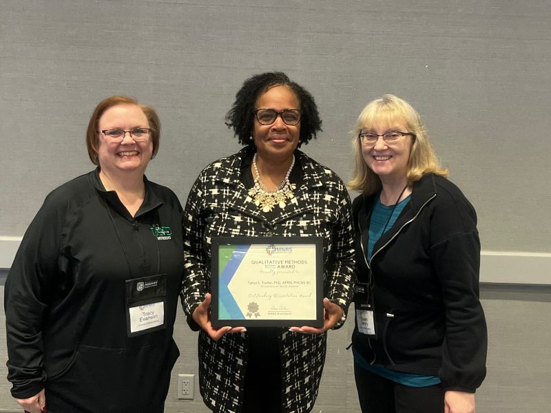 Dr. Tracy Evanson, Dr. Tanya Trotter, and Dr. Dawn Denny.