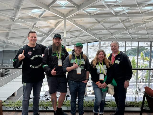 UND Dream Lab Staff At Nvidia