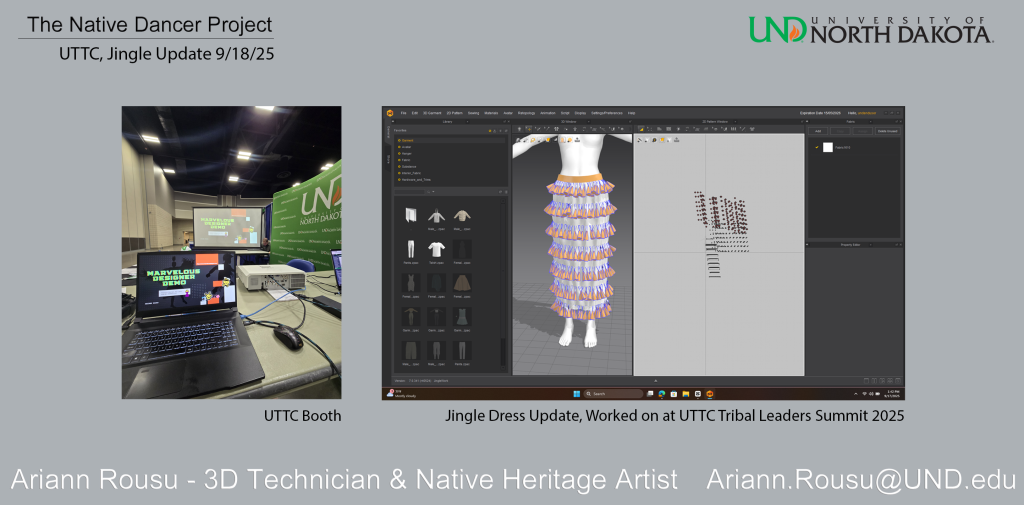 The Native Dancer Project Uttc and Jingle update