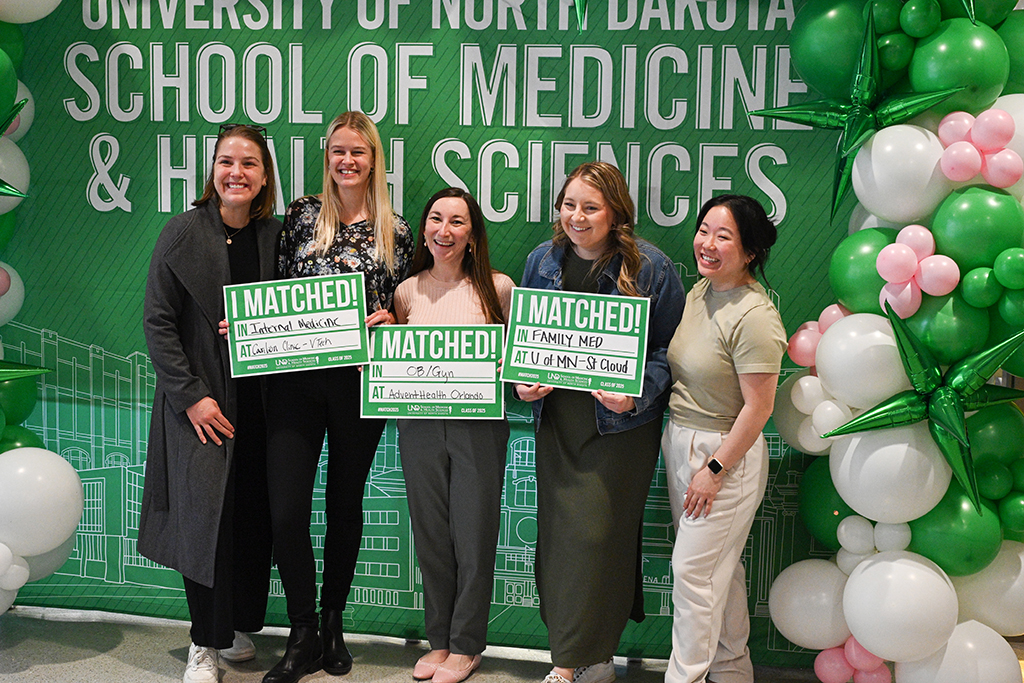 ‘I matched family medicine in Bismarck!’: Fourth-year UND medical ...