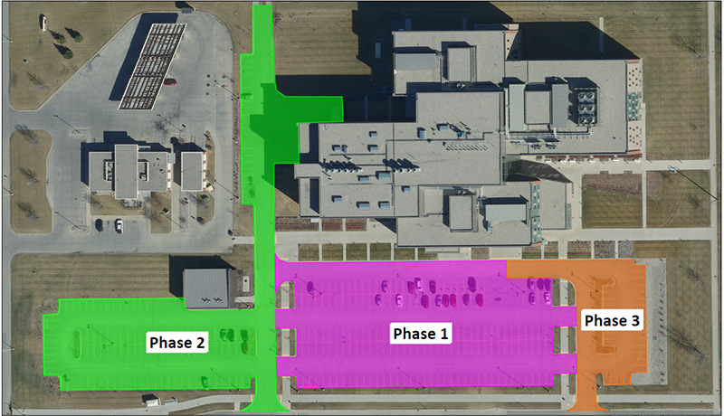 UND to conduct parking lot maintenance at SMHS in early June
