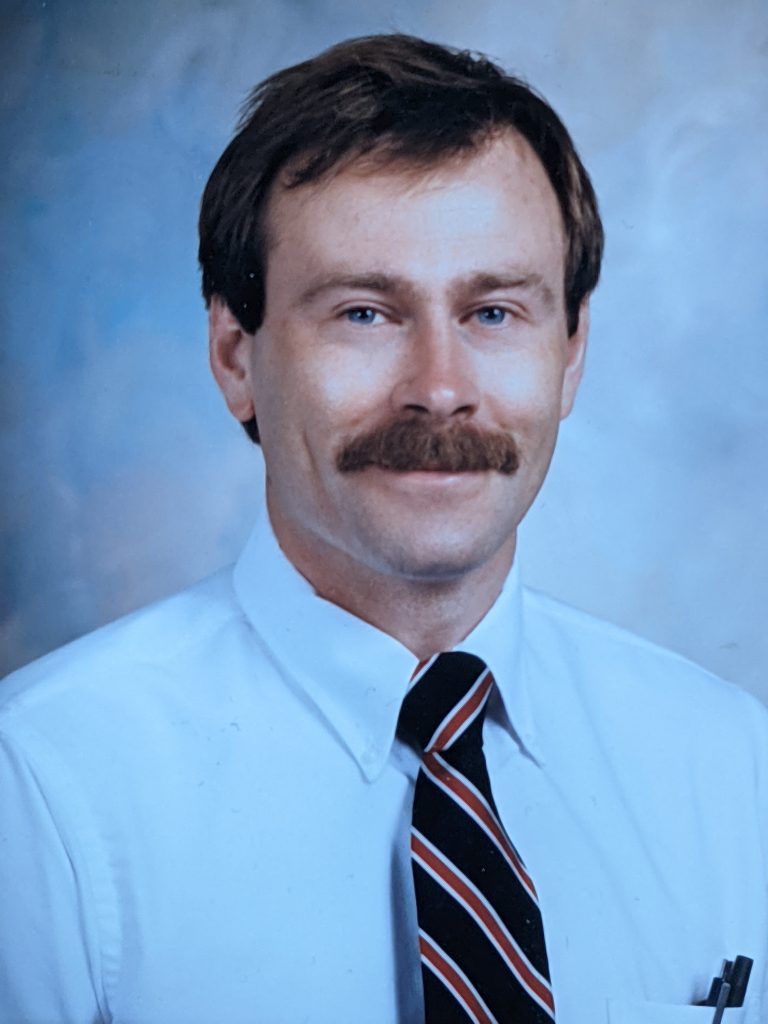 A young Fred Remer, when he started working at UND.